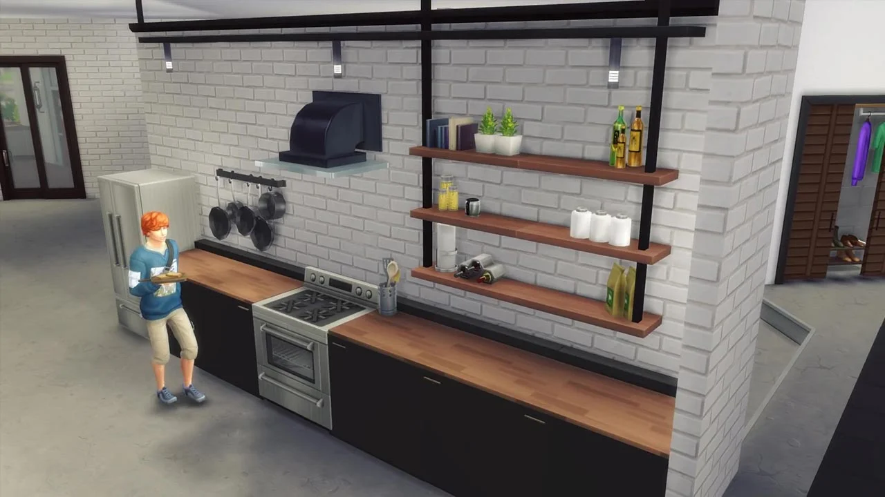 The Sims 4 Base Game House Kitchen