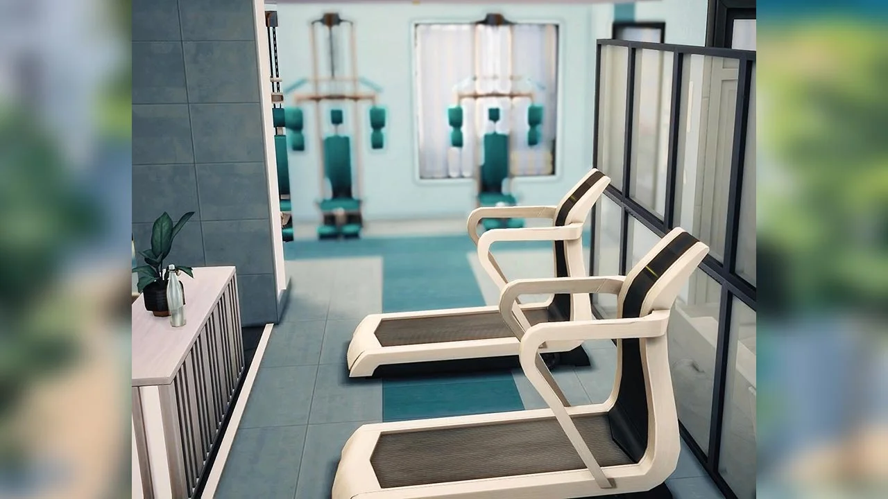 The Sims 4 Fitness Center GYM