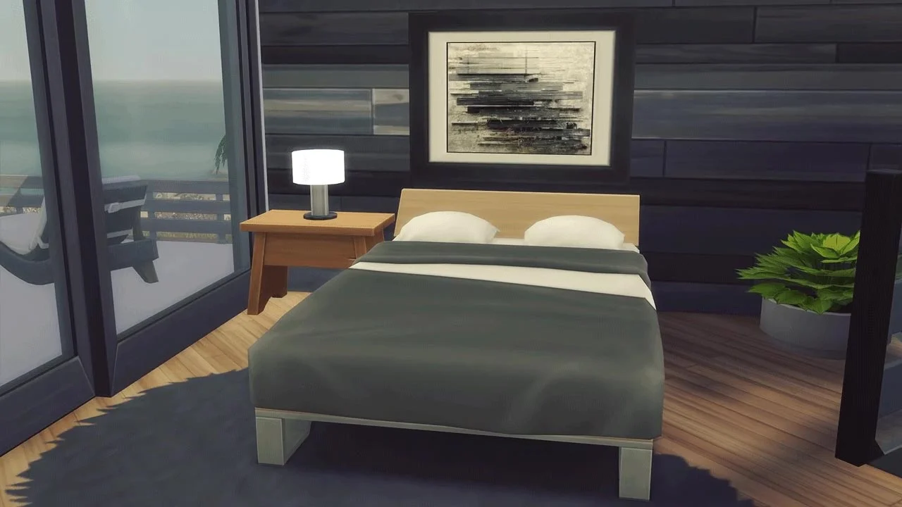 The Sims 4 18k Simple Starter Home Bedroom