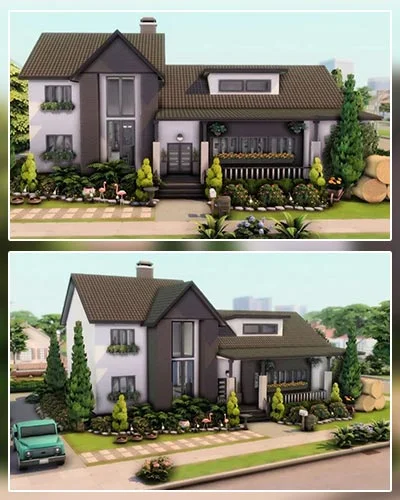 The Sims 4 Base Game Family House