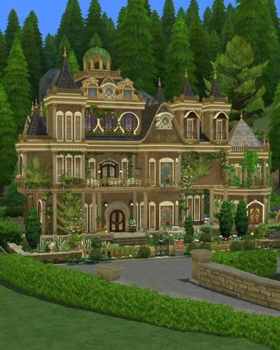 The Sims 4 Glimmerbrook Mansion