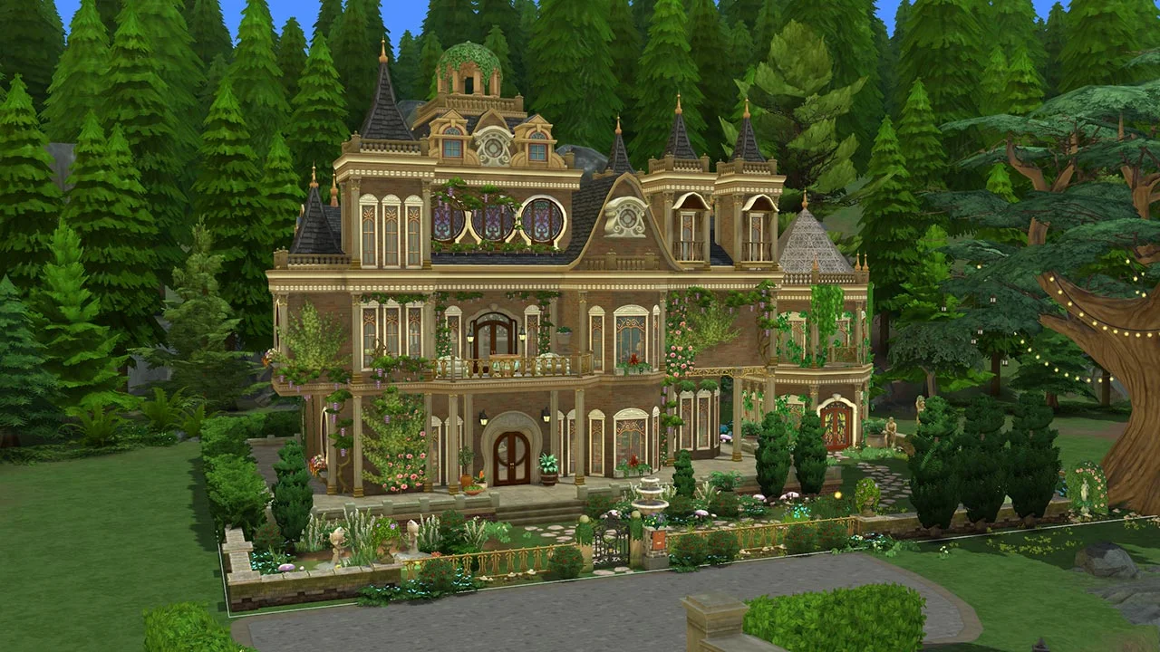 The Sims 4 Glimmerbrook Mansion