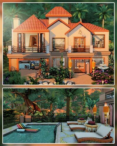 The Sims 4 Jungle Villa