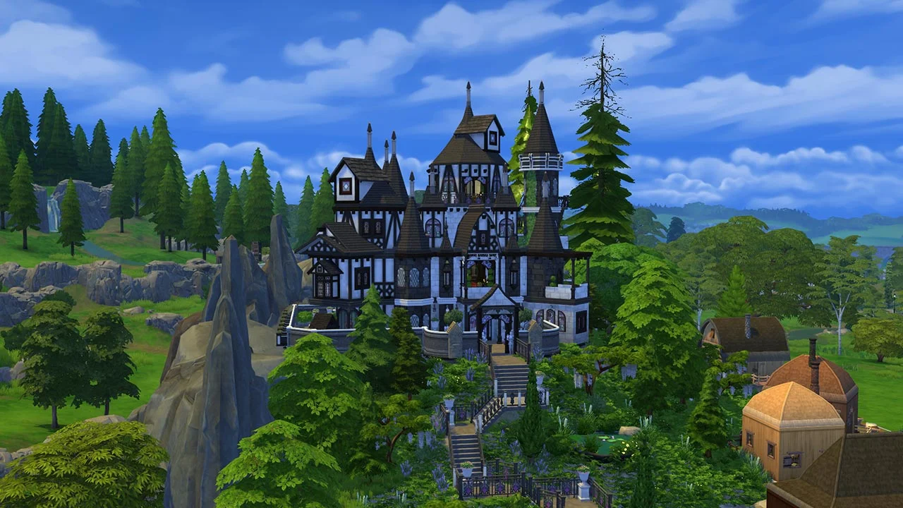 The Sims 4 Medieval Castle and Villag