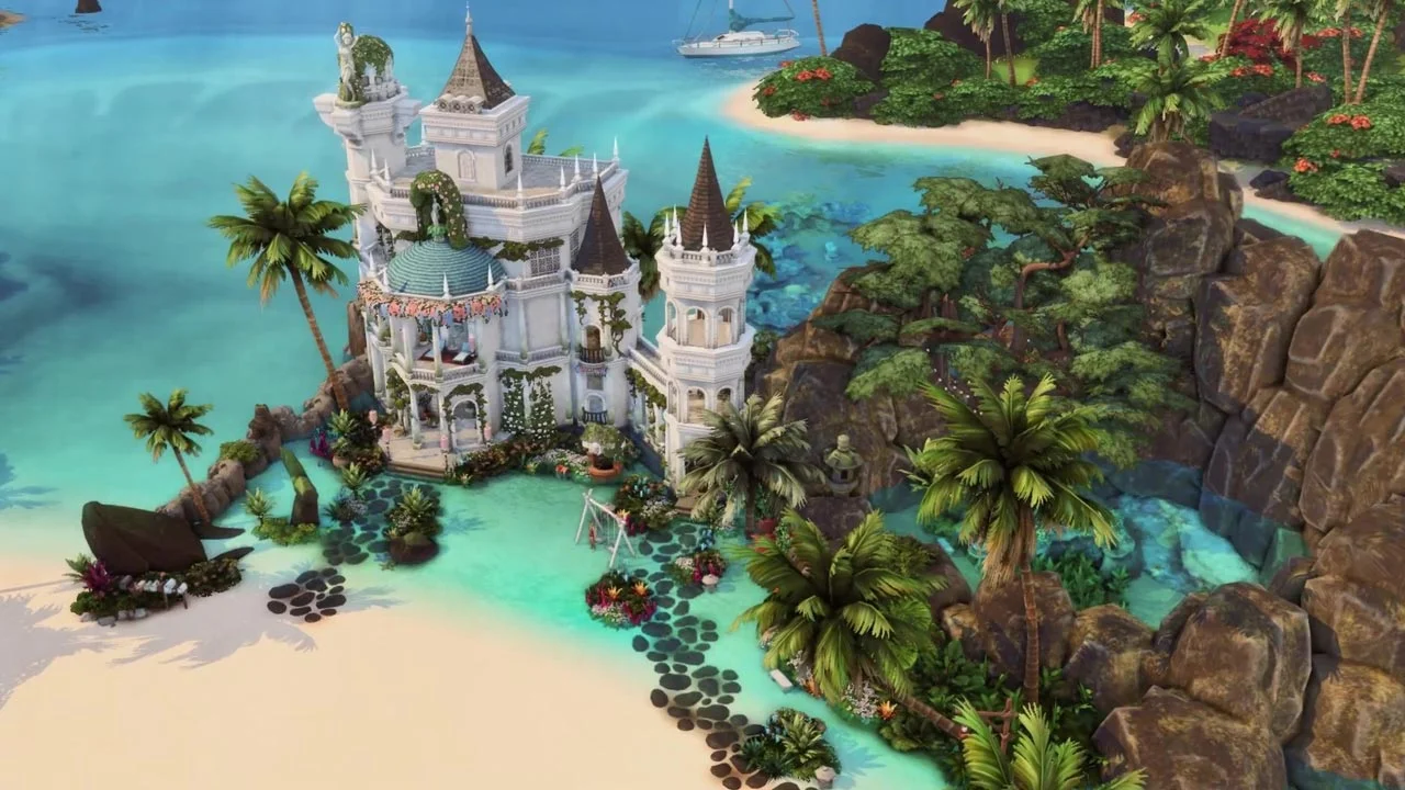 The Sims 4 Mermaid Castle