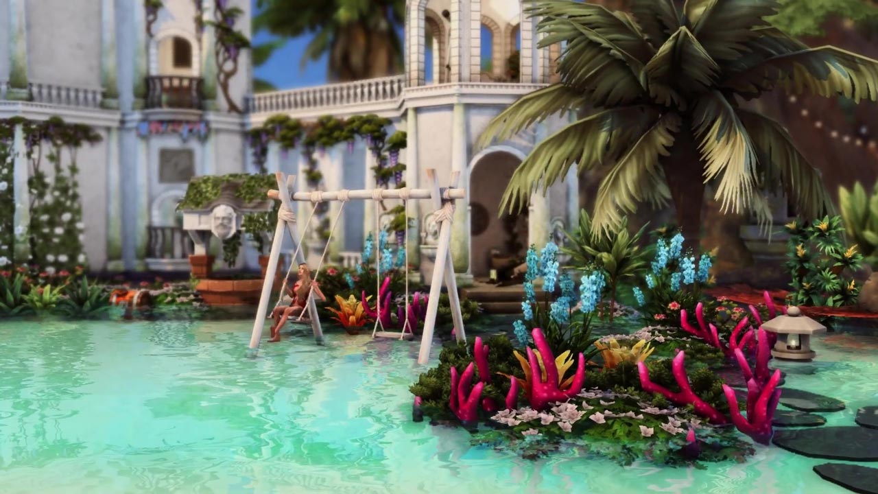 The Sims 4 Mermaid Castle
