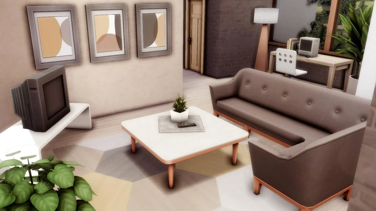 The Sims 4 New Beginning 18k Home Livingroom