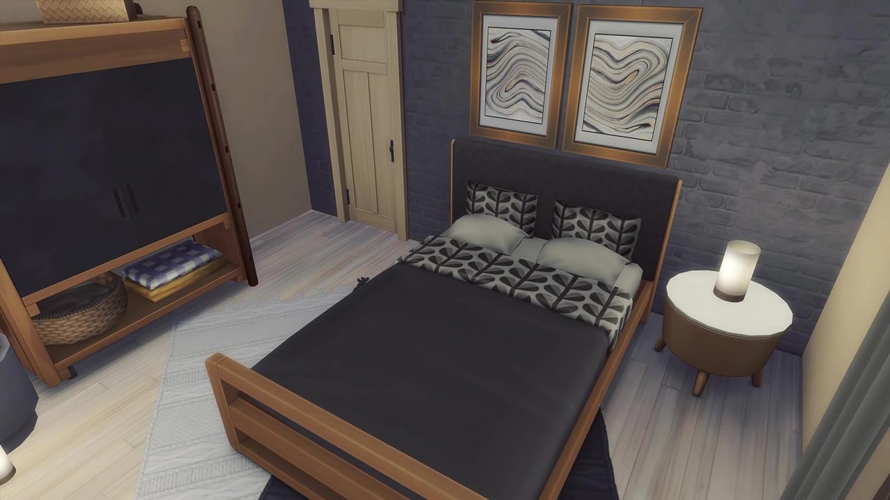 The Sims 4 New Beginning 18k Home Bedroom