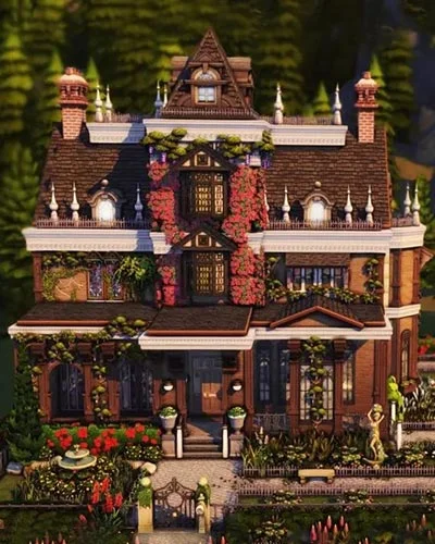 The Sims 4 Old Victorian Mansion