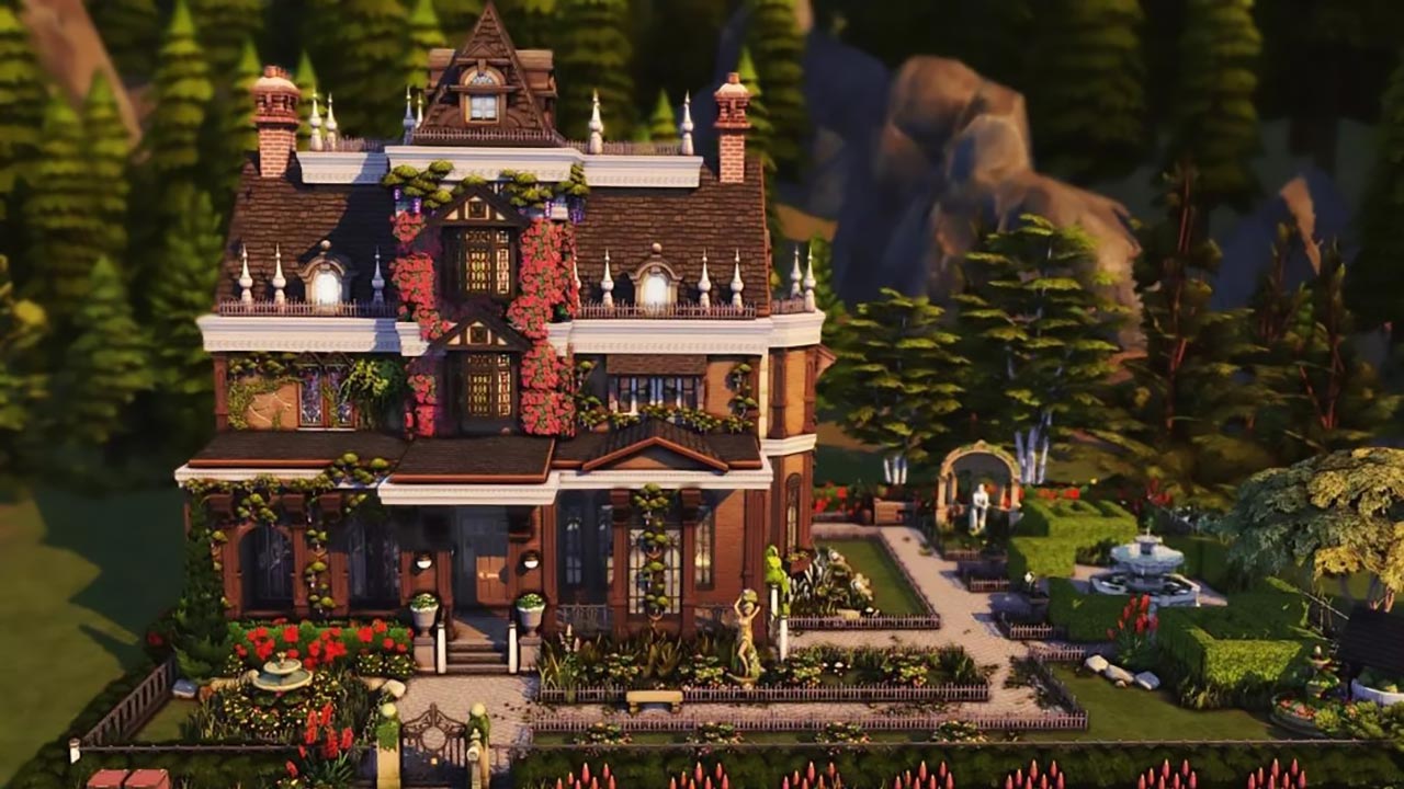 The Sims 4 Old Victorian Mansion