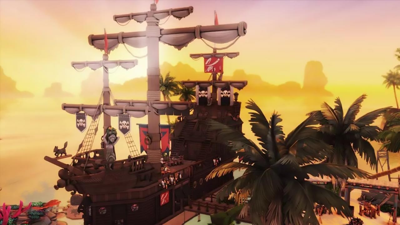 The Sims 4 Pirate Ship