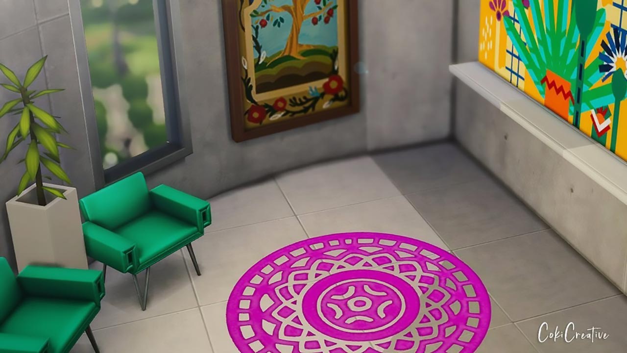 The Sims 4 Art Museum