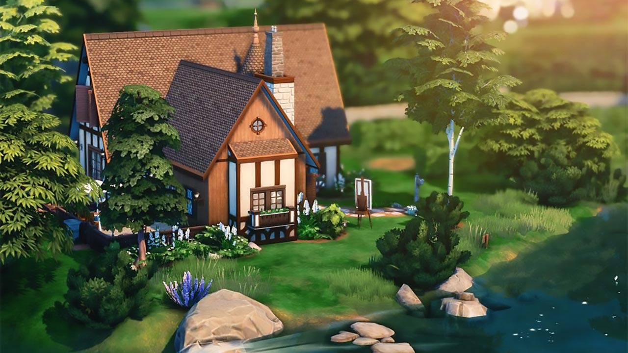 The Sims 4 Lovely Tudor Home