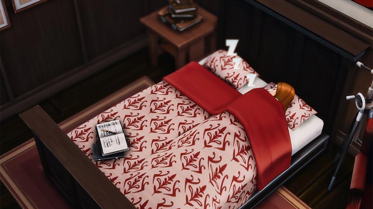 The Sims 4 Lovely Tudor Home Bedroom