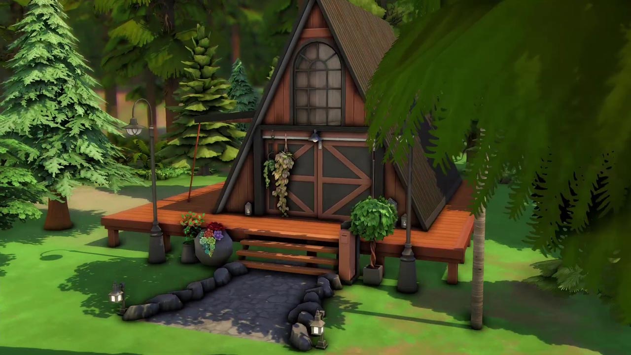 The Sims 4 A Frame Vacation Home