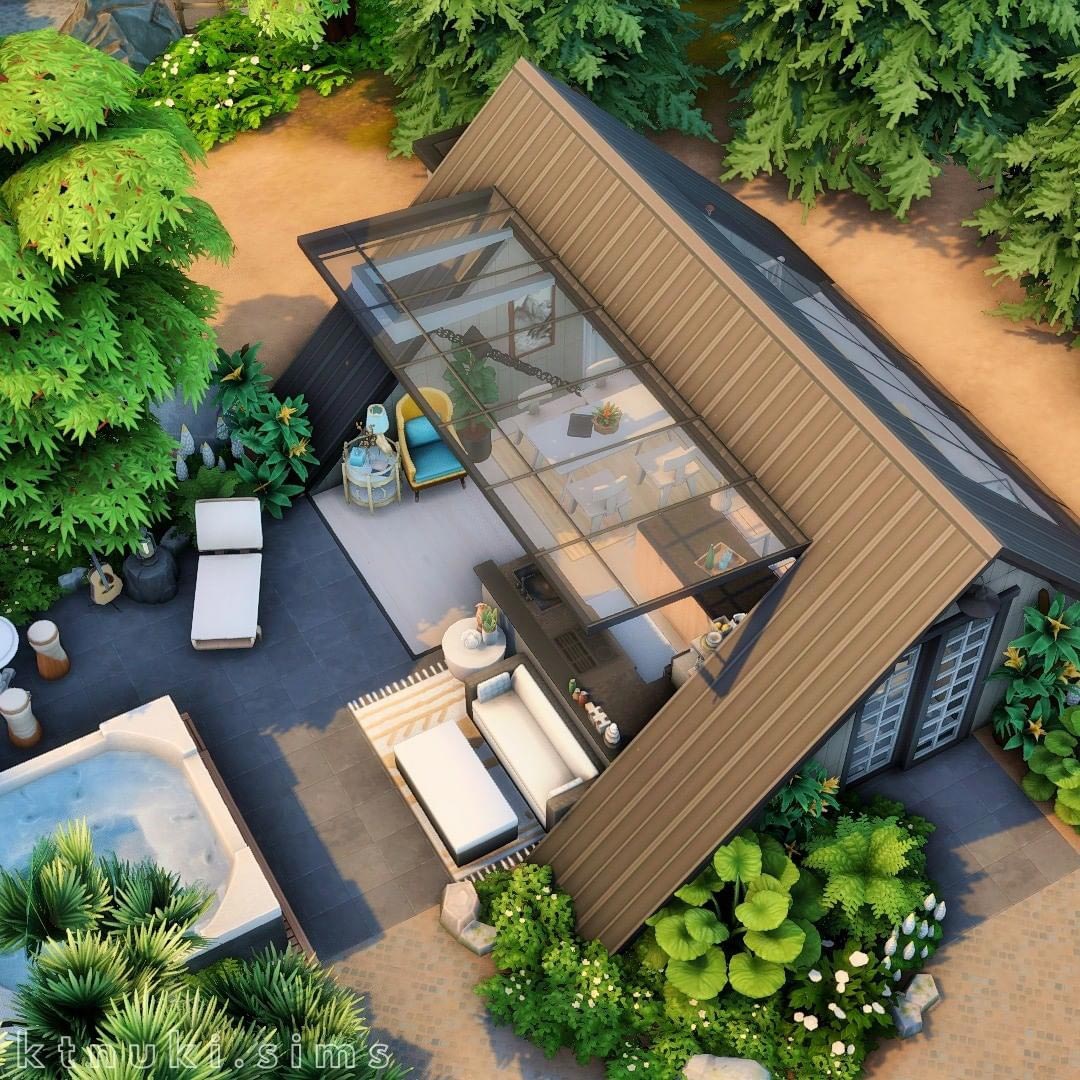 The Sims 4 All Seasons Cabin