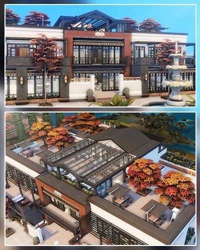 The Sims 4 Gourmet Restaurant