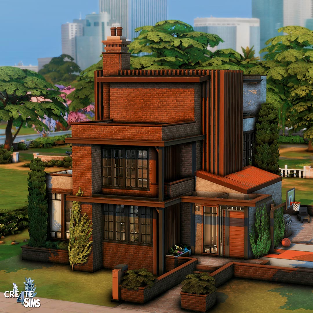 The Sims 4 Industrial House