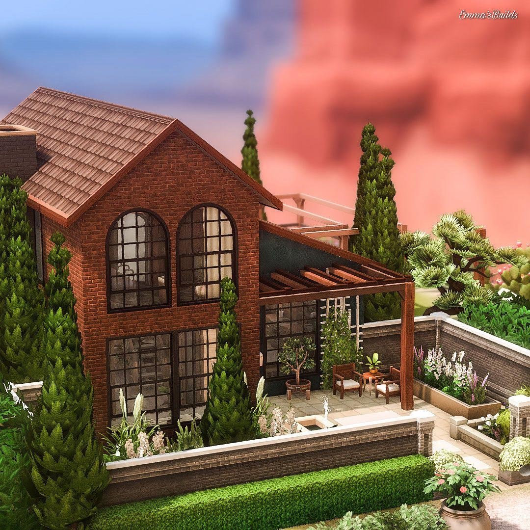 The Sims 4 Modern Industrial Home