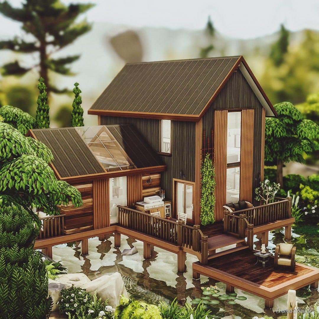 The Sims 4 Modern Lake House