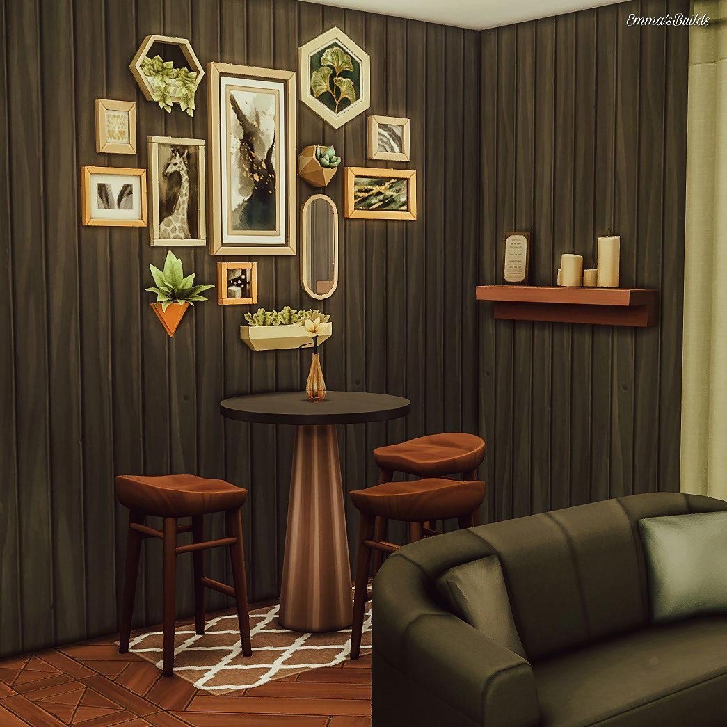 The Sims 4 Modern Lake House Livingroom
