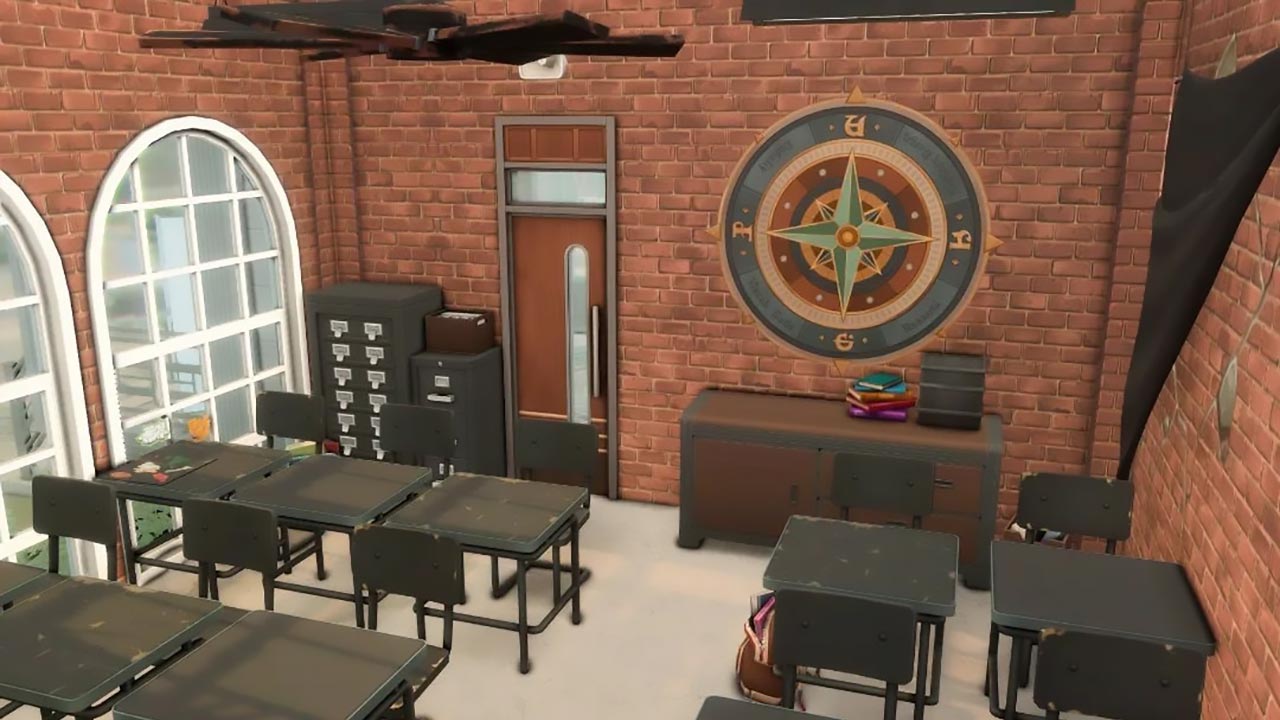 The Sims 4 Public High School Classroom