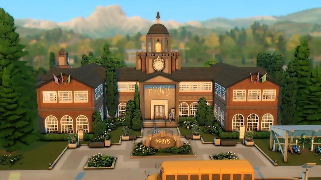 The Sims 4 Public High School