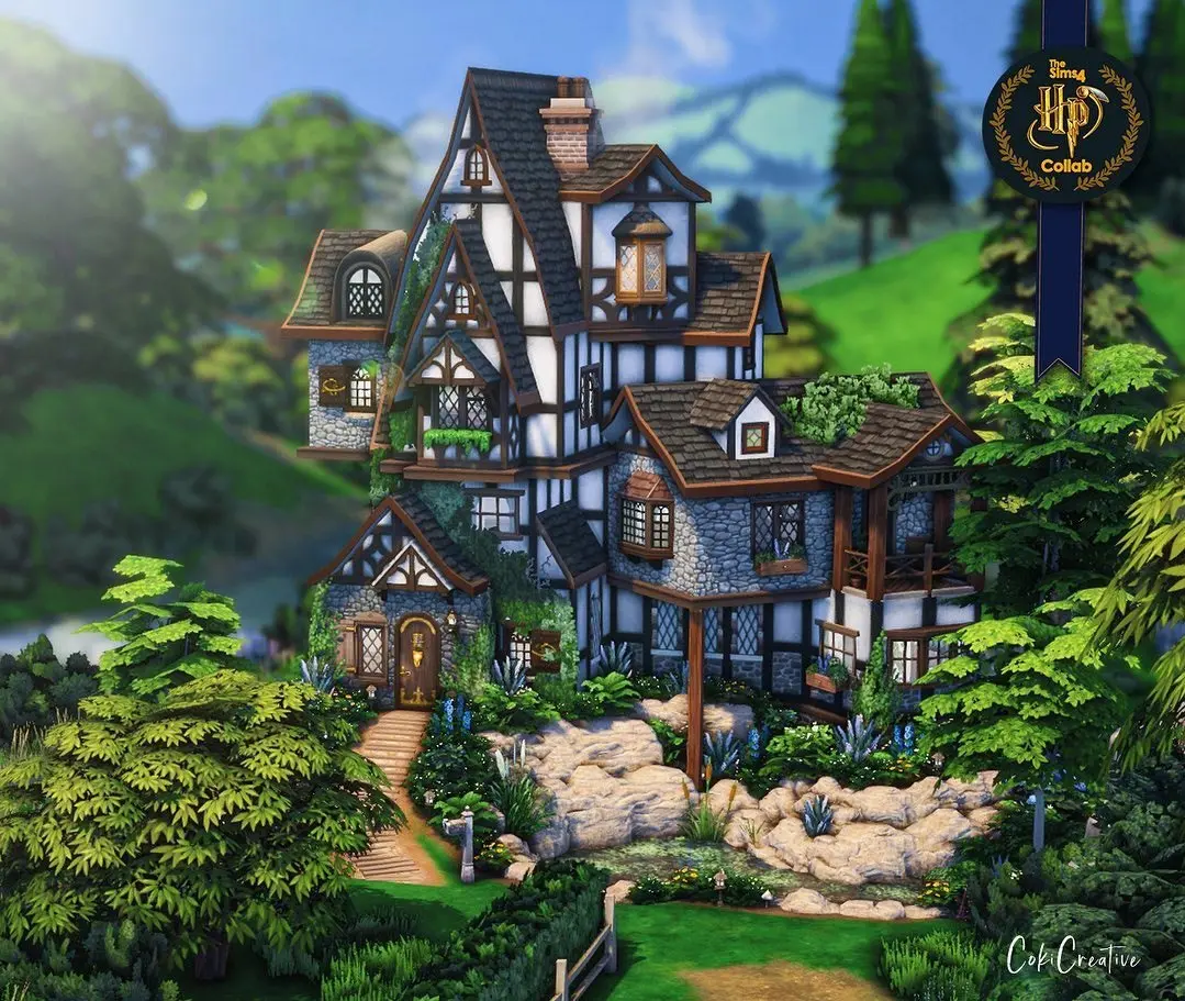 The Sims 4 Rowena Ravenclaw's Home