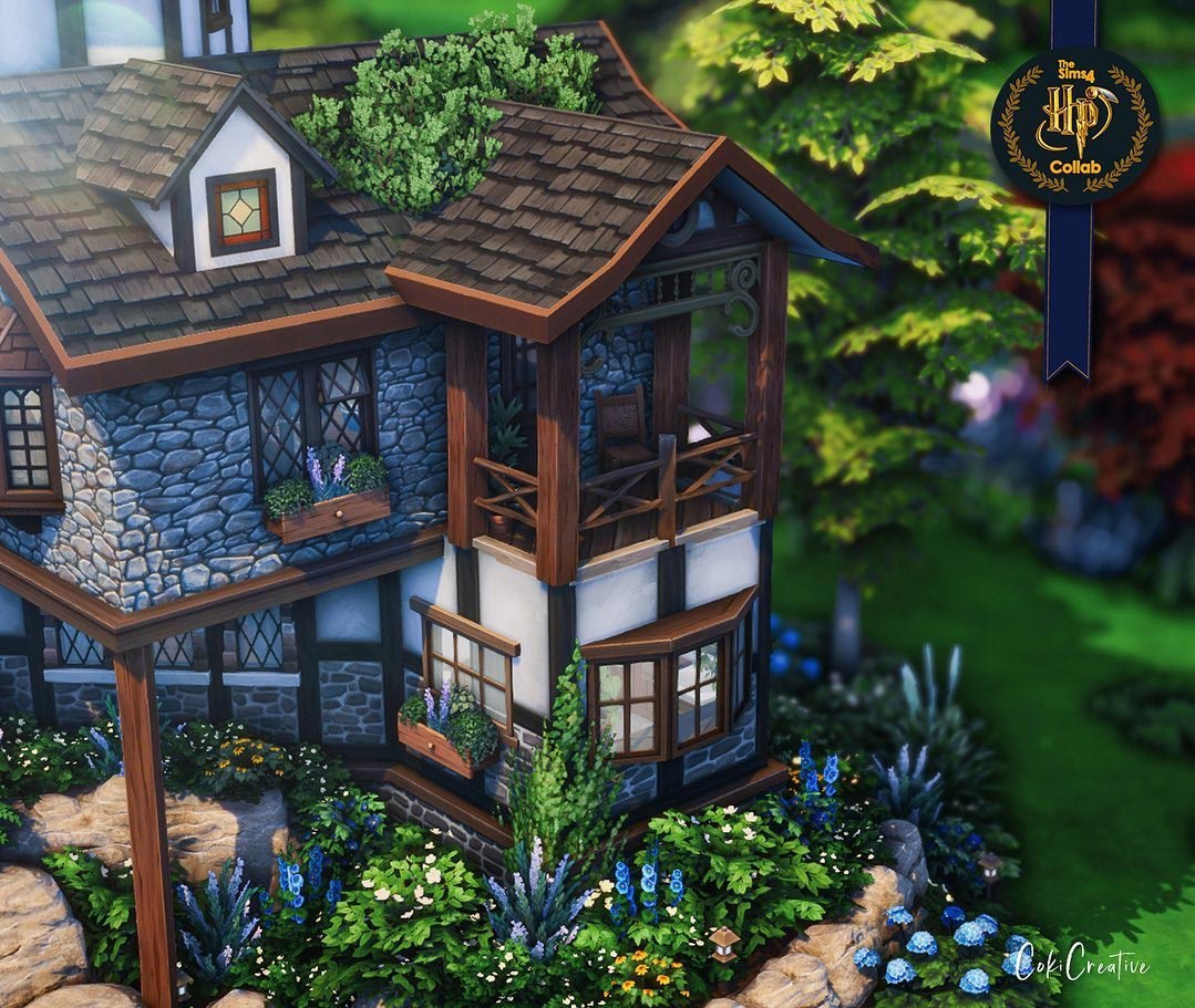 The Sims 4 Rowena Ravenclaw Home