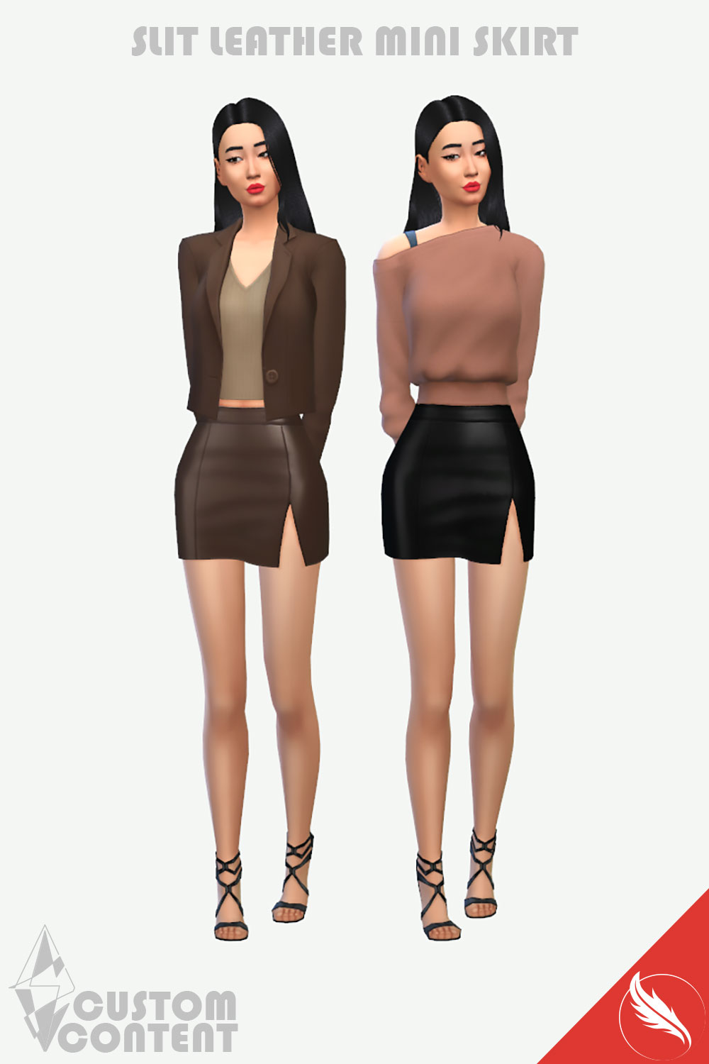 The Sims 4 Mini Skirt Custom Content
