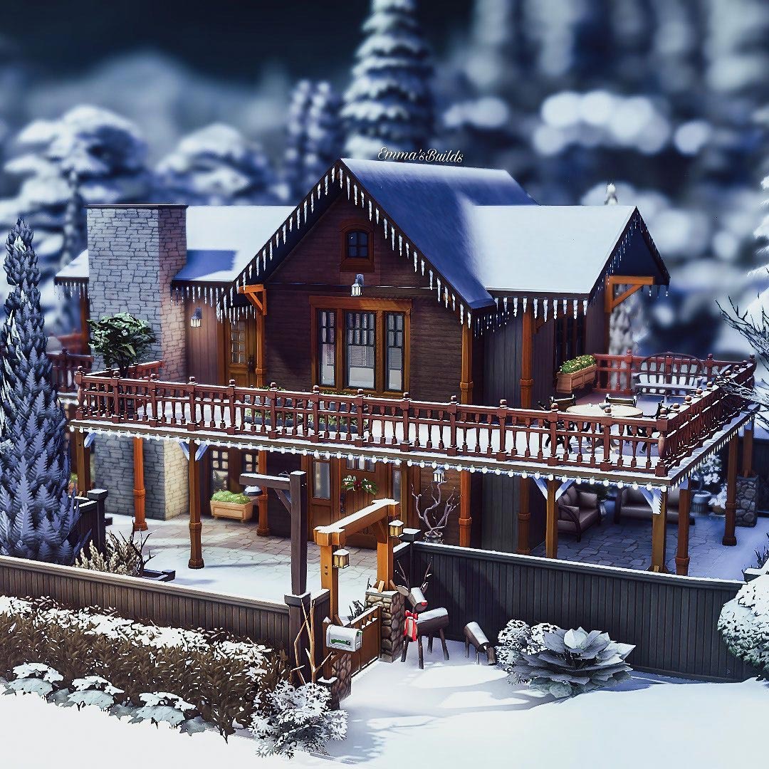 The Sims 4 Winter Family Home