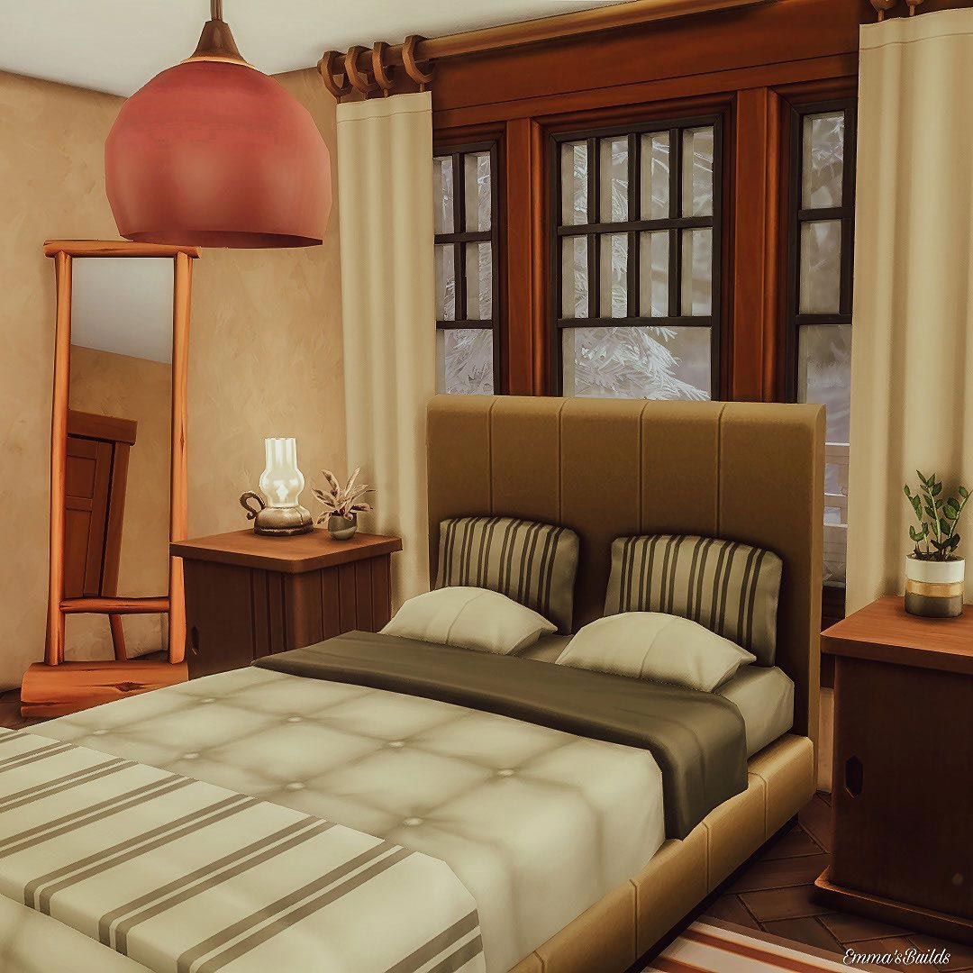 The Sims 4 Winter Family Home Bedroom