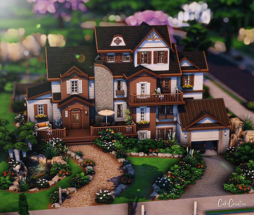 sims 4 100 baby challenge house build