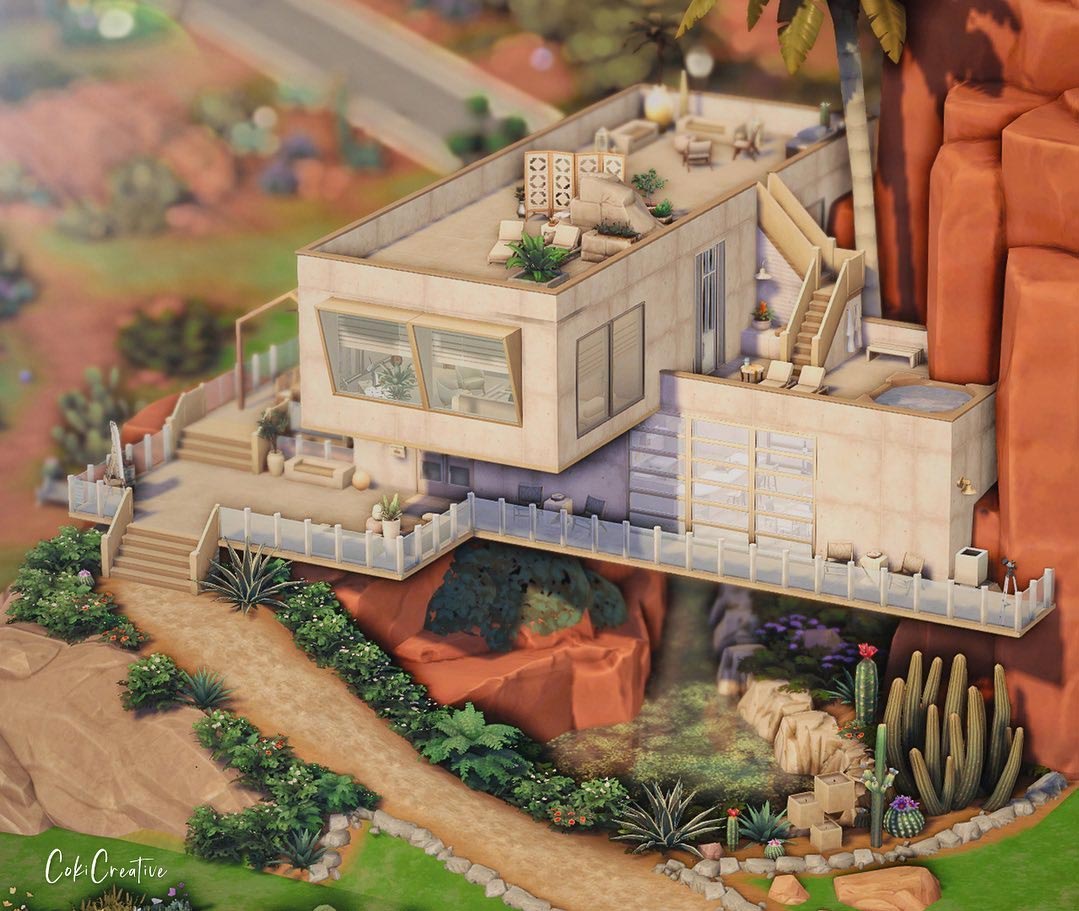 The Sims 4 House on the Rocks