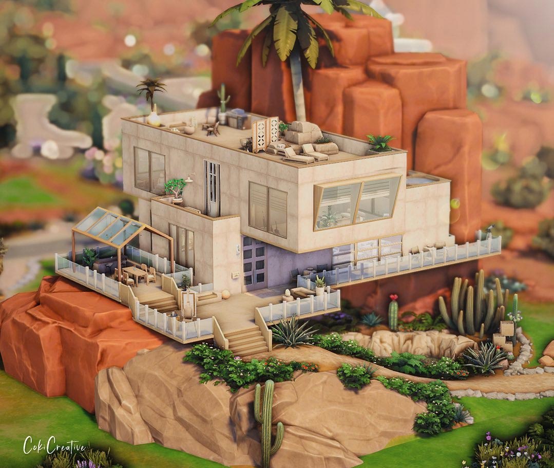 The Sims 4 House on the Rocks
