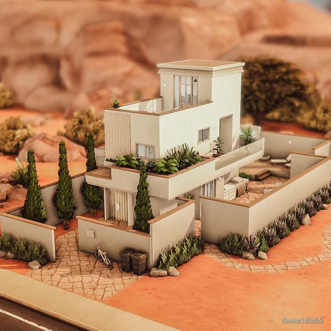 The Sims 4 Modern Desert Home