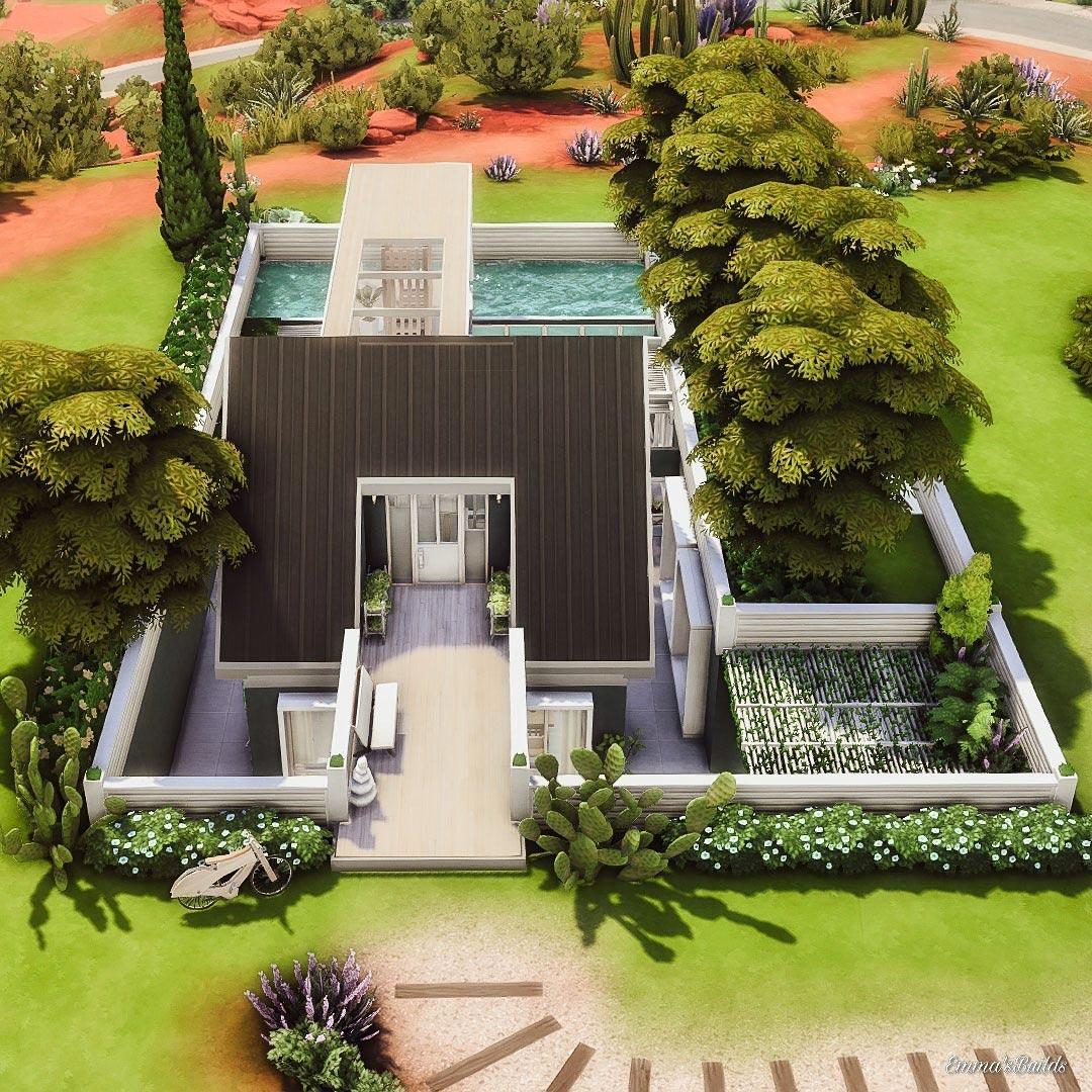 The Sims 4 Modern Underground House