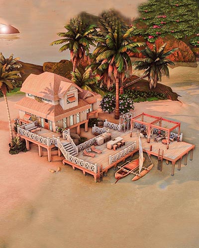 The Sims 4 Point View Island