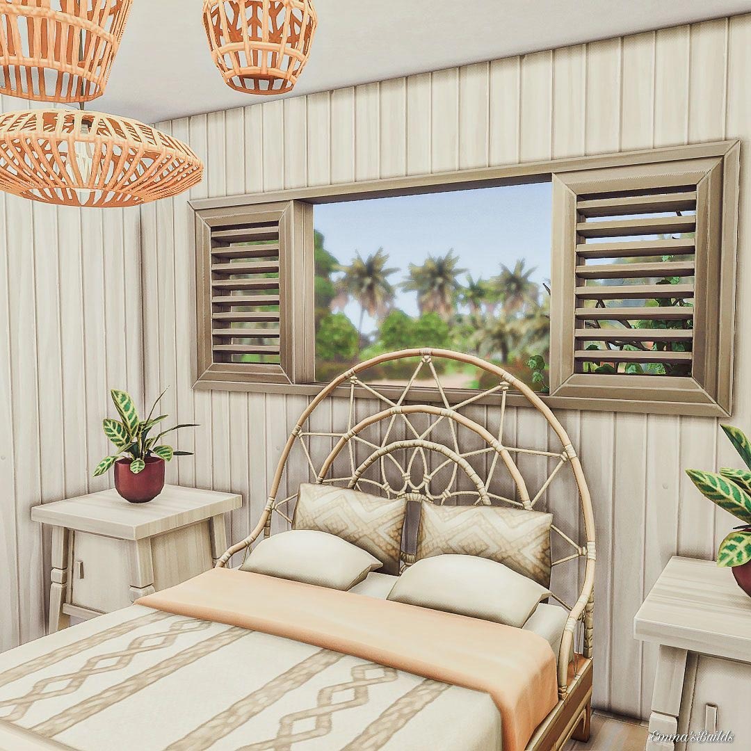 The Sims 4 Point View Island Bedroom