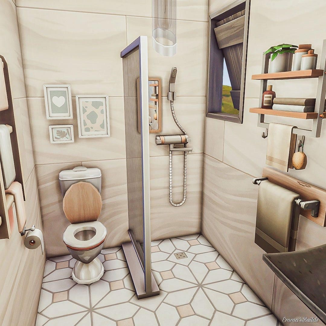 The Sims 4 Point View Island Bathroom