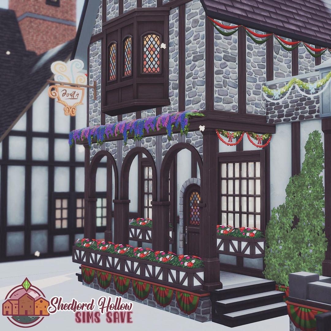 The Sims 4 South Square Coffee House