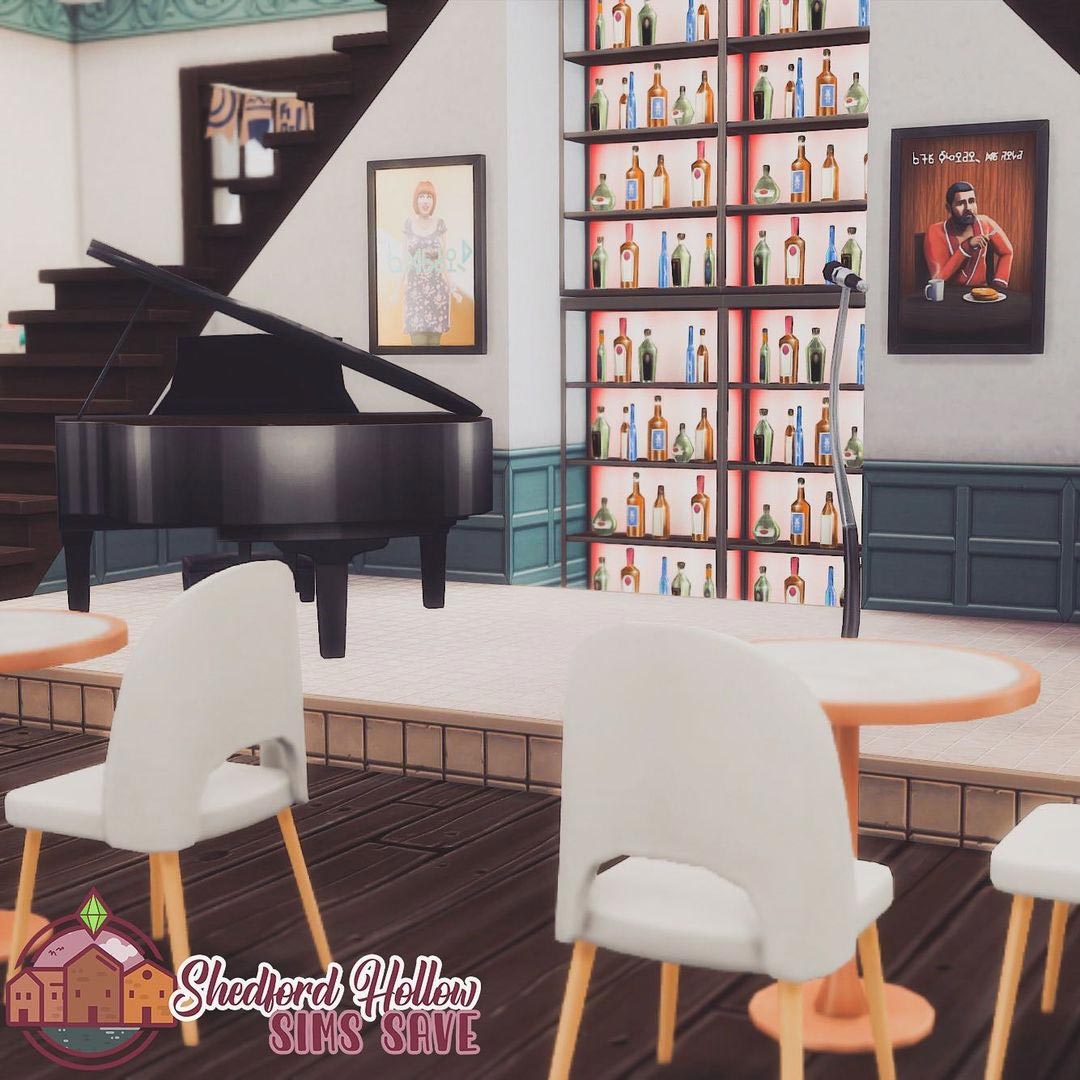 The Sims 4 South Square Coffee House