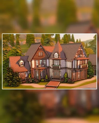 The Sims 4 Tudor Mansion