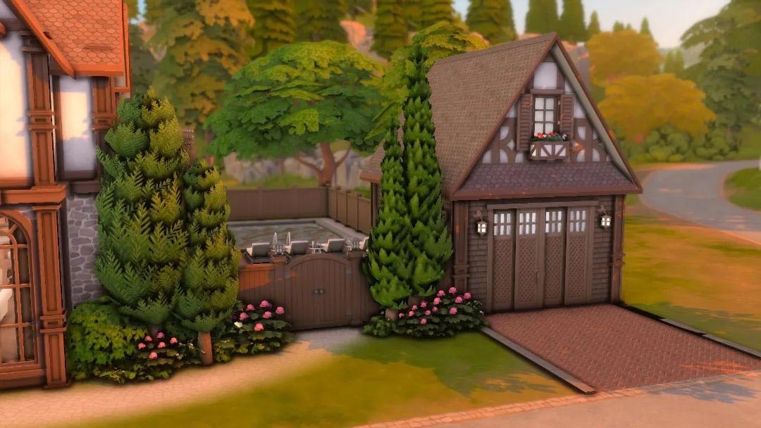 The Sims 4 Tudor Mansion