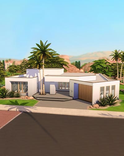 The Sims 4 Base Game 1 Story Home