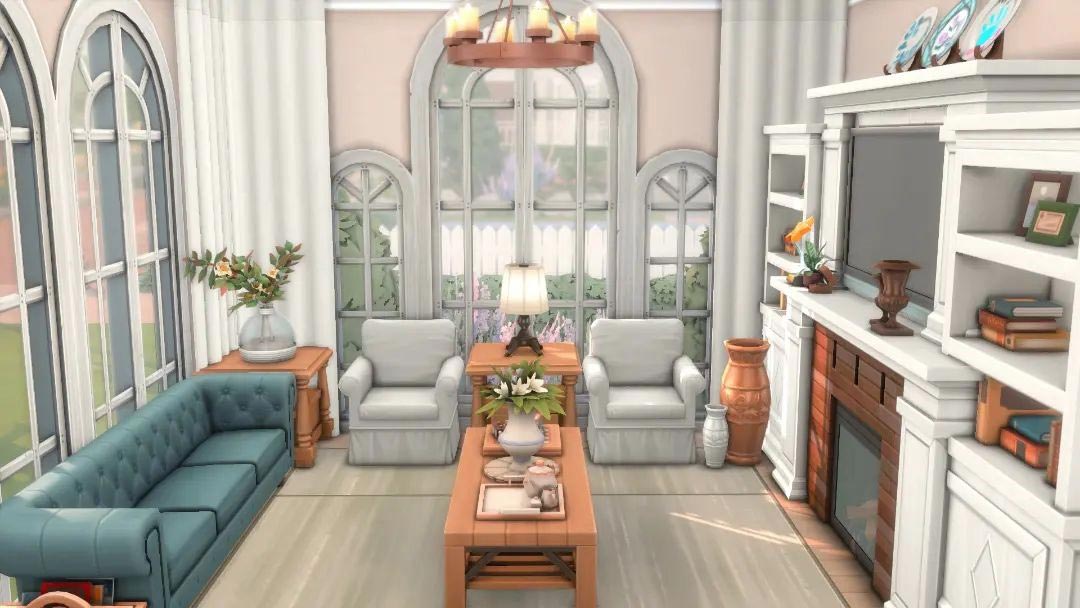 The Sims 4 Big Generations Home Livingroom