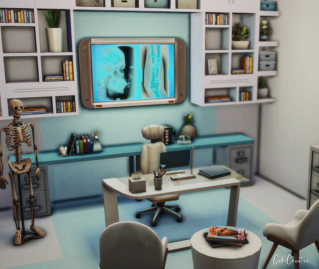 The Sims 4 Blue Diamond Hospital