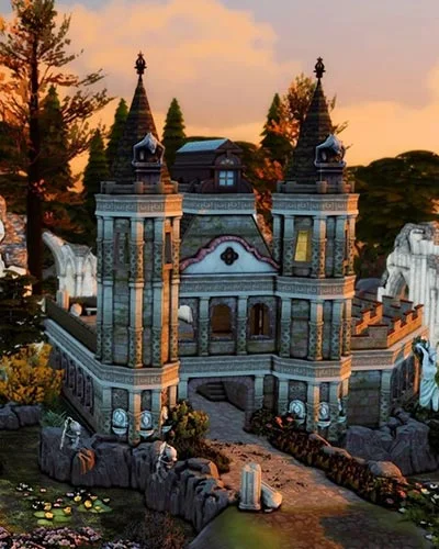 The Sims 4 Castle Ruins