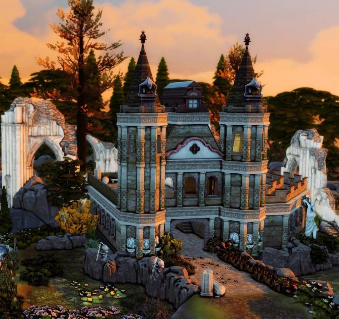 The Sims 4 Castle Ruins