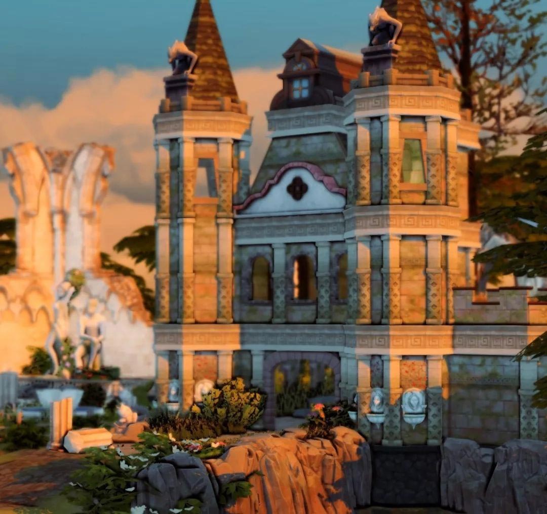 The Sims 4 Castle Ruins